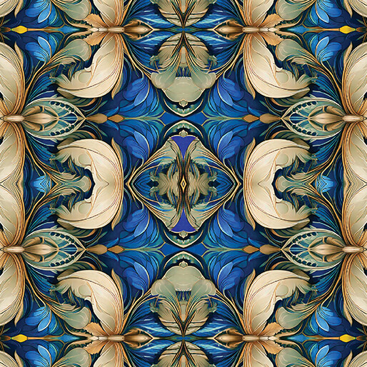 Jewel Box Blue/Multi