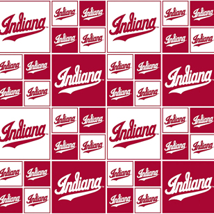 NCAA-Indiana Cotton W43 - 15 Yd Bolt