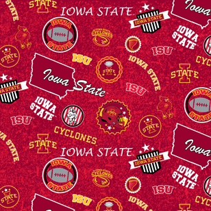 NCAA-Iowa State Home State Cotton W43 - 15 Yd Bolt