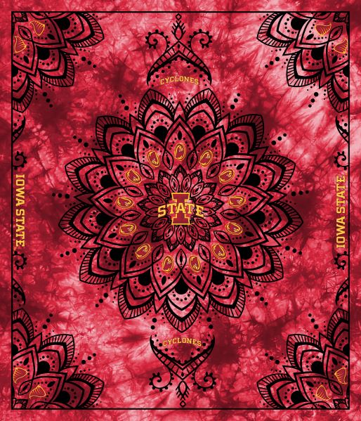NCAA-Iowa State Collegiate Tapestry Finished Panel Size 48"X56"