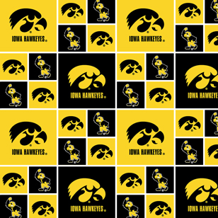 NCAA-Iowa Cotton W43 - 15 Yd Bolt