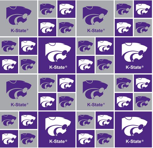 NCAA-Kansas State Cotton W43 - 15 Yd Bolt