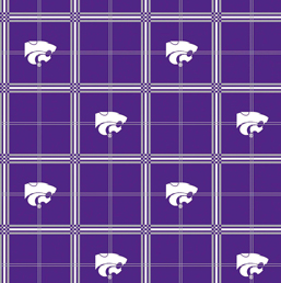 NCAA-Kansas State Cotton W43 - 15 Yd Bolt