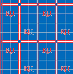 NCAA-Kansas Cotton W43 - 15 Yd Bolt
