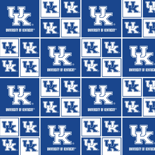 NCAA-Kentucky Cotton W43 - 15 Yd Bolt
