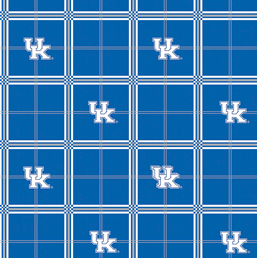 NCAA-Kentucky Cotton W43 - 15 Yd Bolt