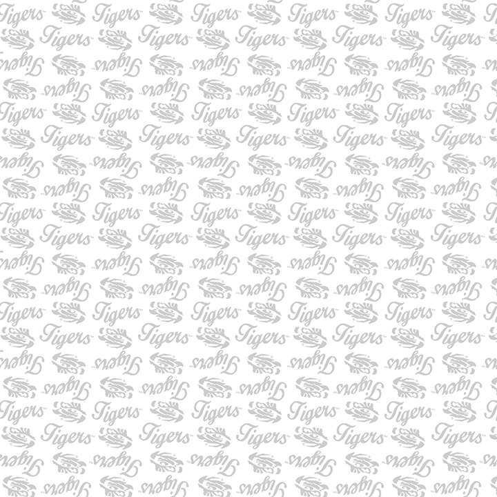 NCAA-LSU White on White Mini Packed Cotton W43 - 15 Yd Bolt