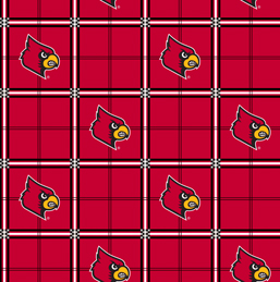 NCAA-Louisville Cotton W43 - 15 Yd Bolt