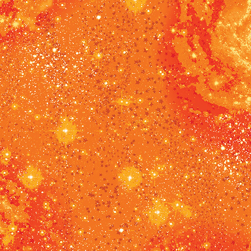 Magical 100% Polyester Minkee Orange W60"