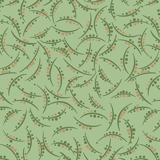 Majestic Dots Sage Green