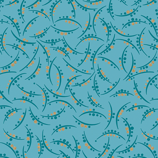 Majestic Dots Blue