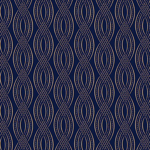 Majestic Trellis Navy