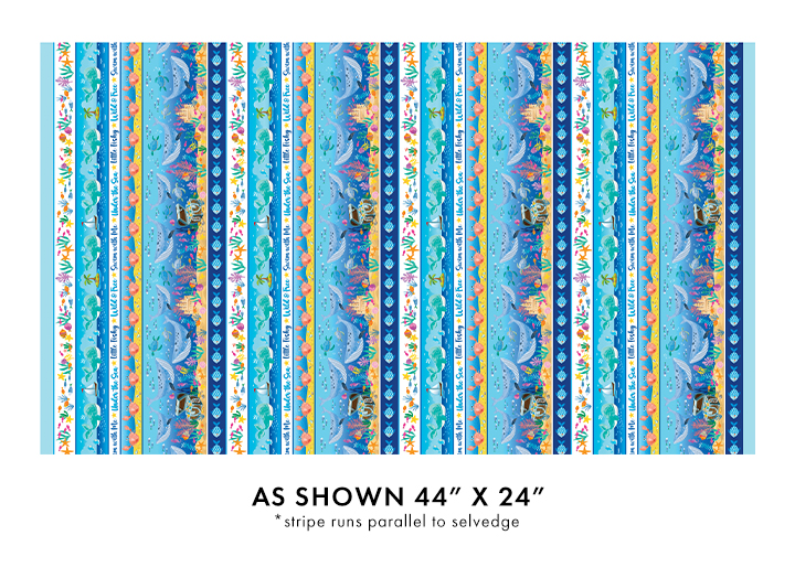 Let's Swim Stripe Multi