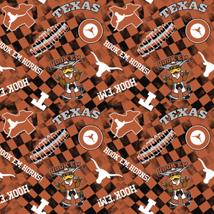 NCAA- Texas Rust Canvas Duck Cloth Cotton W43 - 15 Yd Bolt