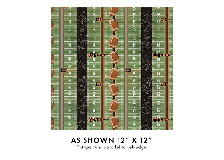 Grid Iron Stripe Green/Multi