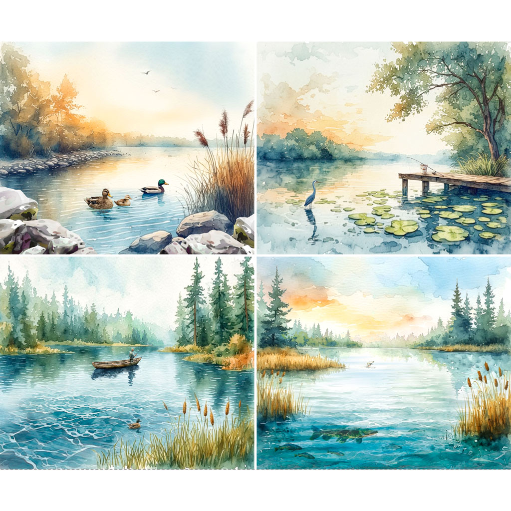 Lake Life Digital 36" FQ Panel