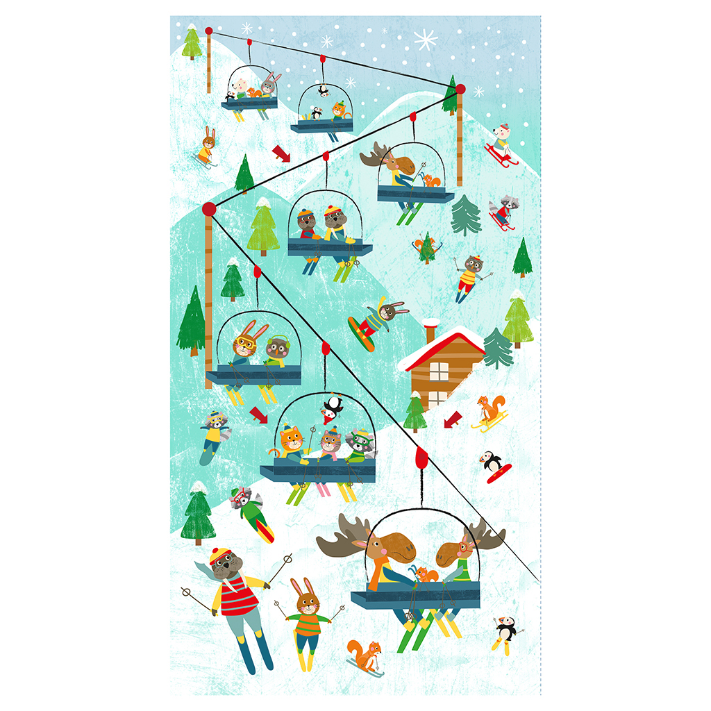 Snow Fun Digital 24" Ski Lift Panel