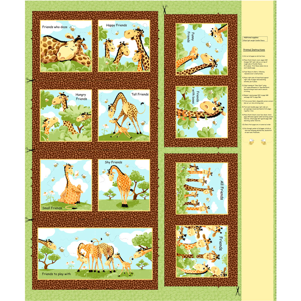Zoe the Giraffe 36" Storybook