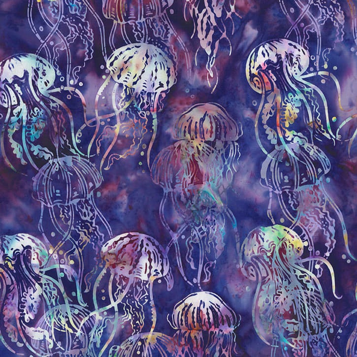 Jelly Fish Batiks by McKenna Ryan