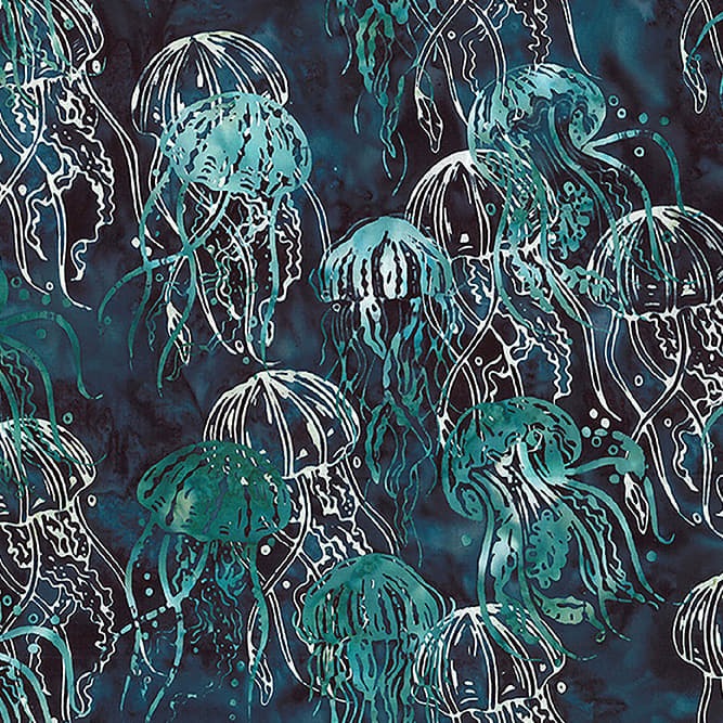 Jelly Fish Batiks by McKenna Ryan