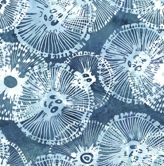 Jelly Fish Batiks by McKenna Ryan