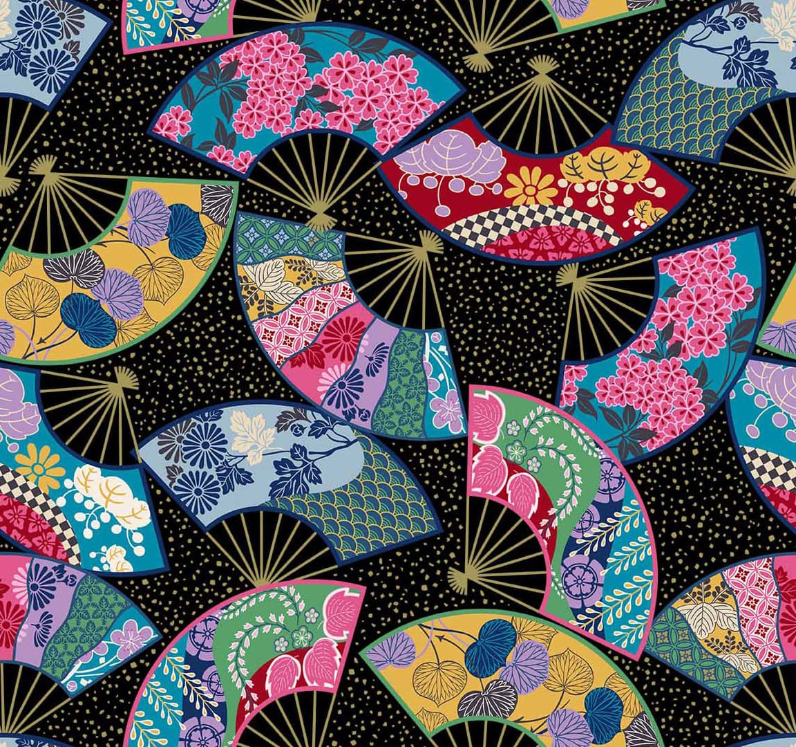 Kamakura Sisters by Michael Miller