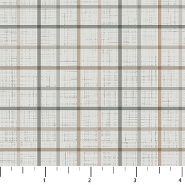 Grassland Plaid Gray Multi