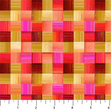 June Gingham Orange Multi
