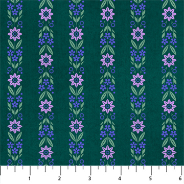 June Stripe Teal