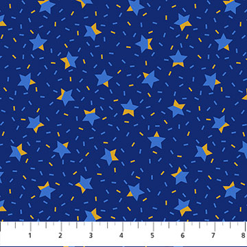 Party Time Stars Navy
