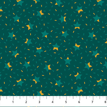 Party Time Stars Green
