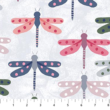 Penrose Dragonfly Blue Multi