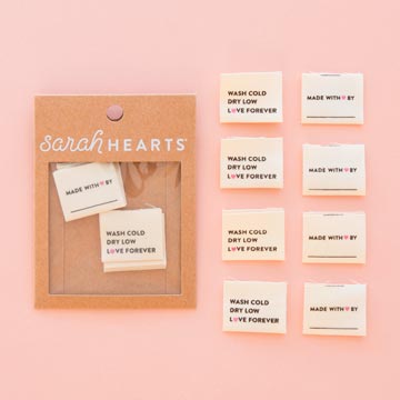 Sarah Hearts Wash Cold Dry Oc