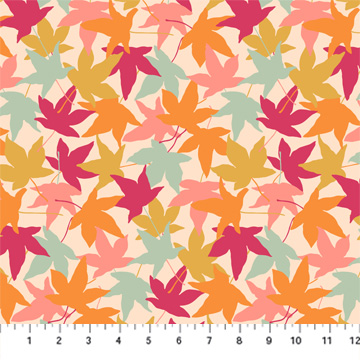 Splendor Leaves Cream Multi