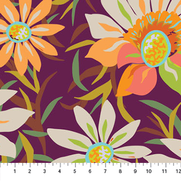 Trade Winds Treasure Flower Burgundy