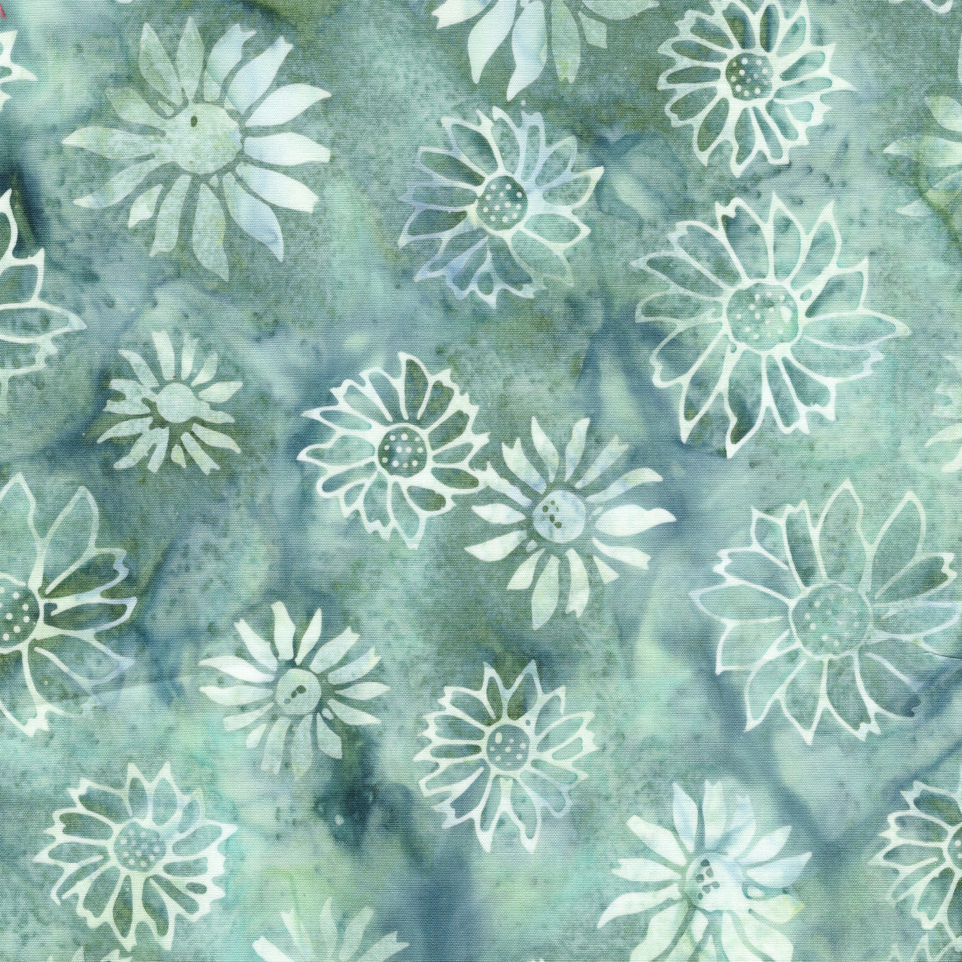 912503855 / Flower Heads-Multi Grey Teal Iceberg
