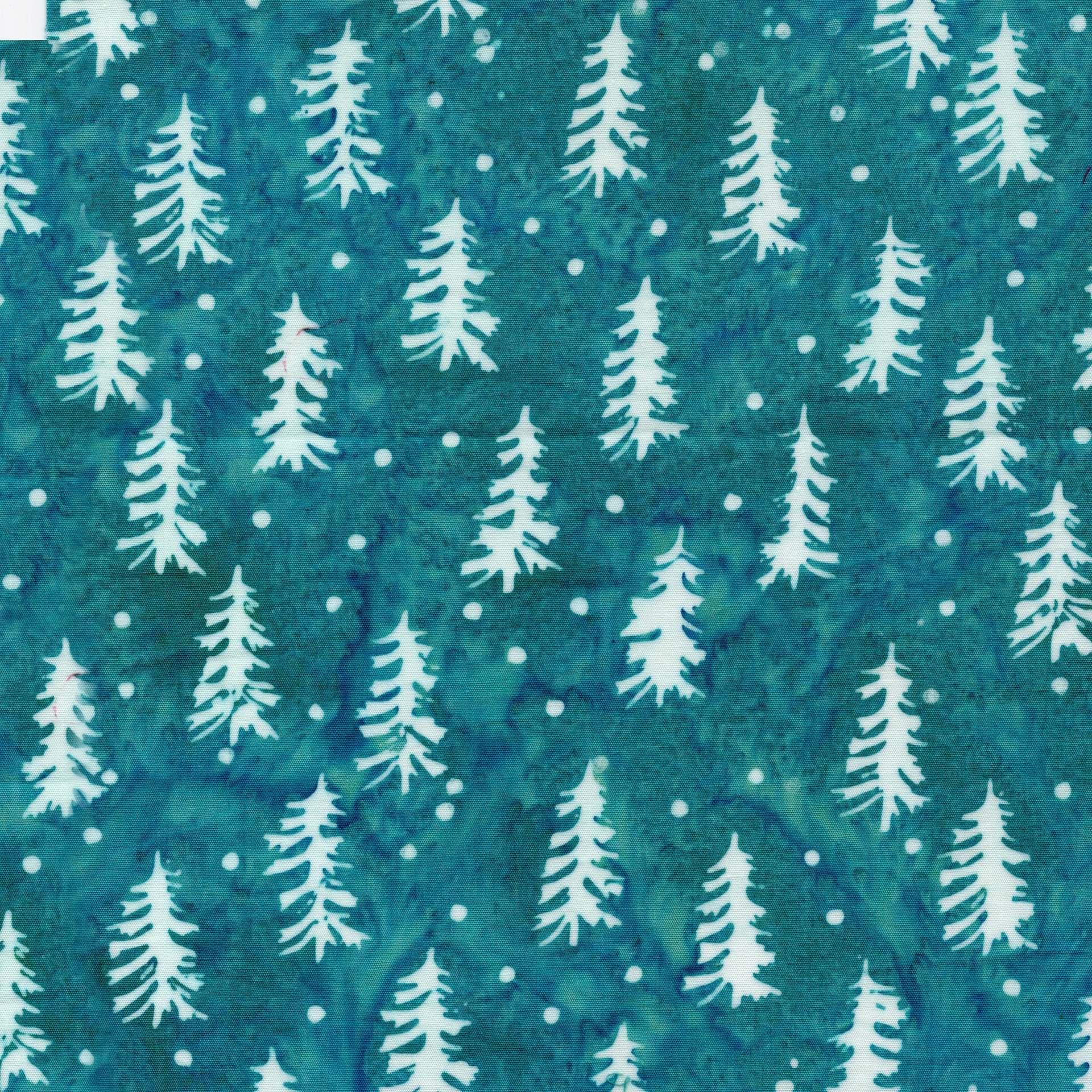 822504930 / Retro Trees Teal Carribbean