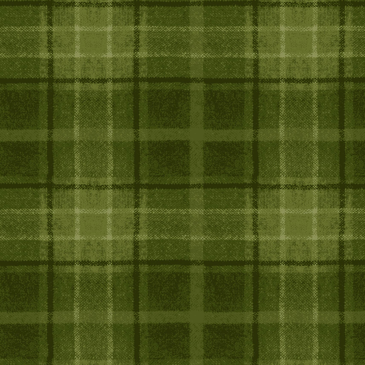 Snowtop Mountain Flannel Green Bonnie