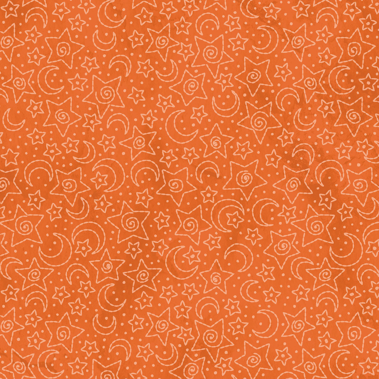 Spooky Stitches Orange Robin