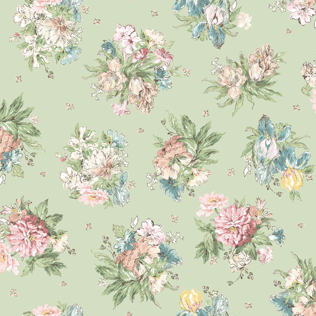 Terrace Blooms Green Maywood Studio