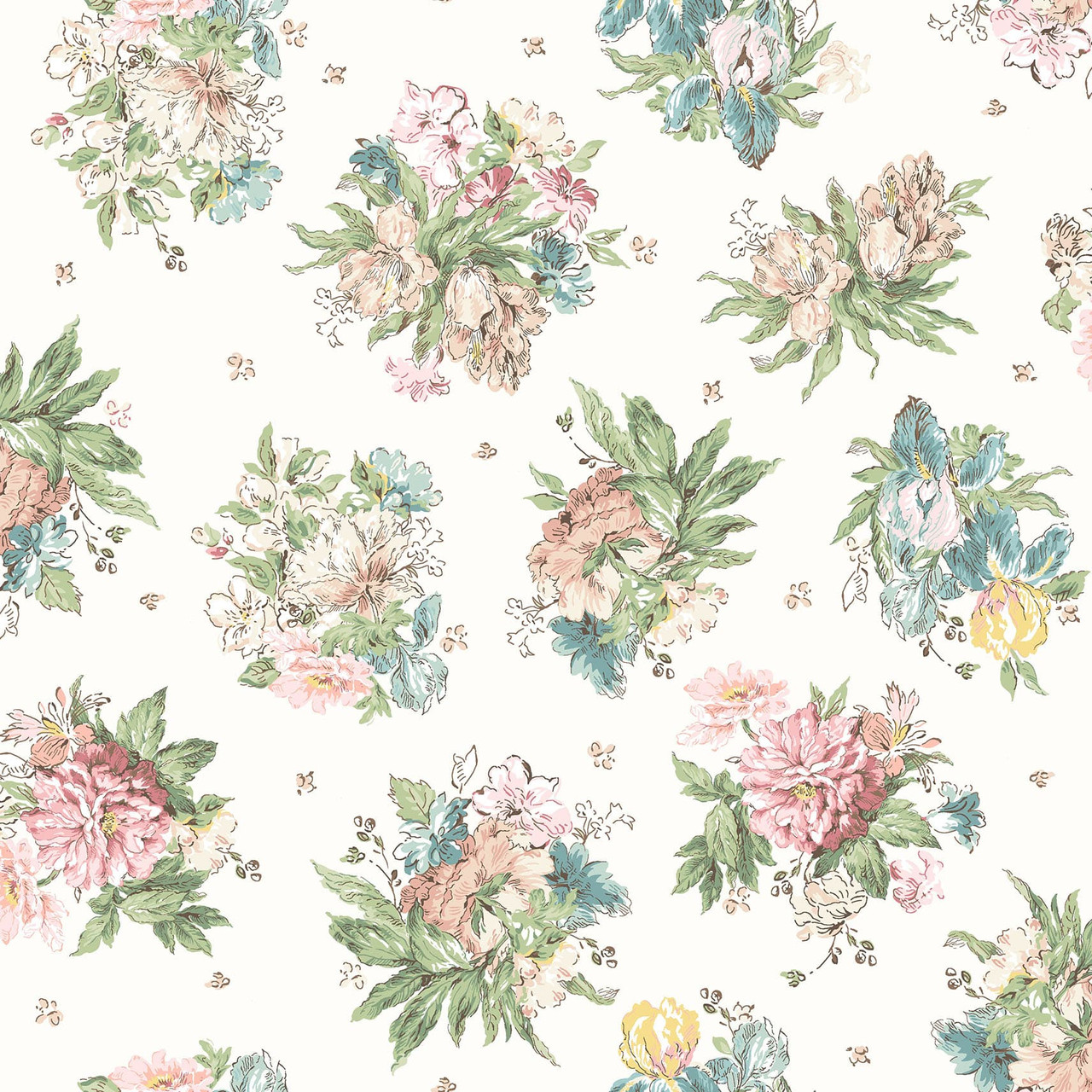 Terrace Blooms White Maywood Studio