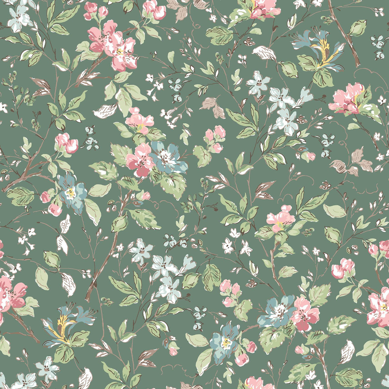 Terrace Blooms Green Maywood Studio