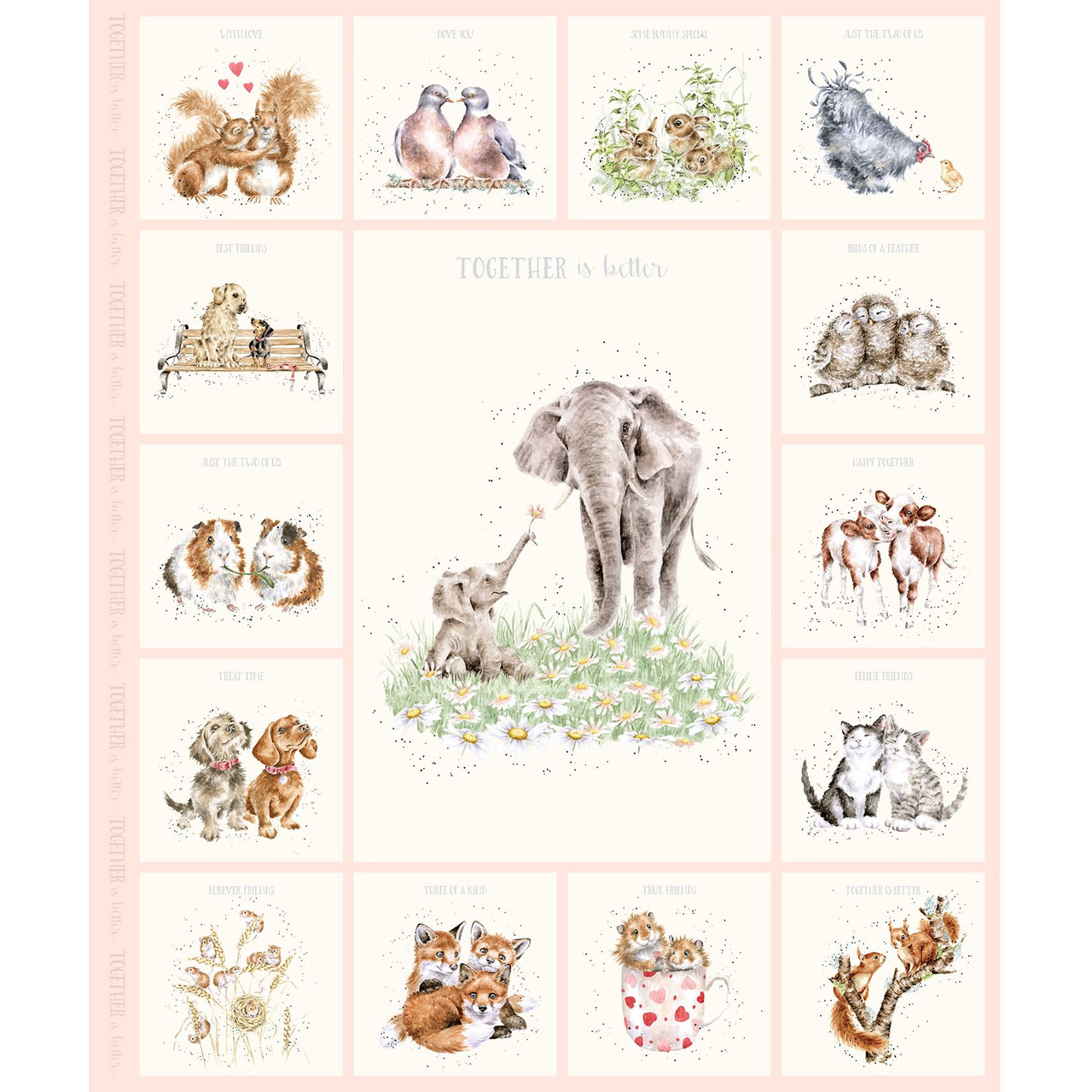 Together is Better Pale Pink Hannah