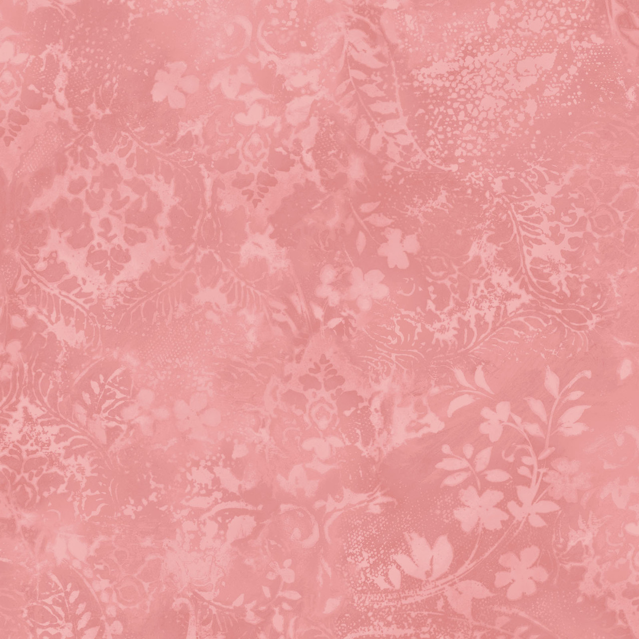 Vintage Damask 108" Backing Pink Maywood Studio