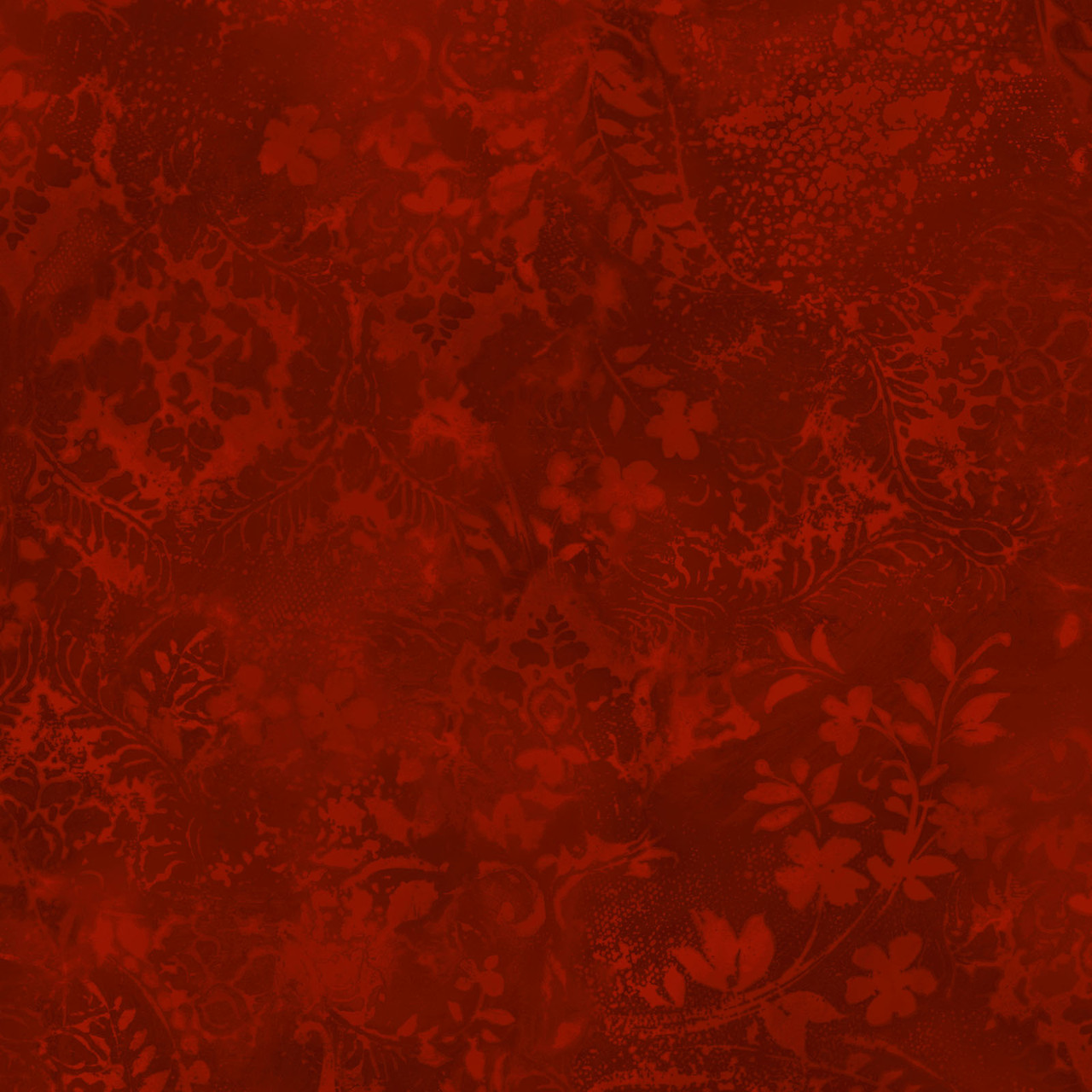 Vintage Damask 108" Backing Red Maywood Studio