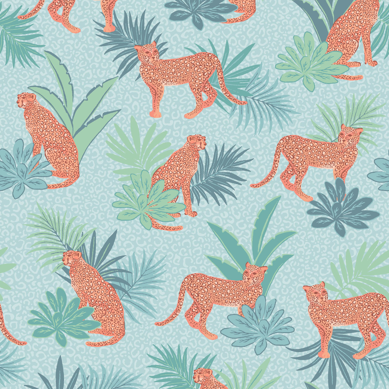 Wild Side Teal Maywood Studio