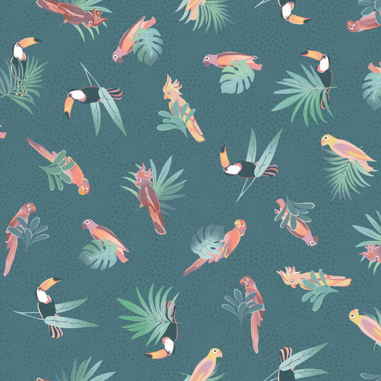 Wild Side Teal Maywood Studio