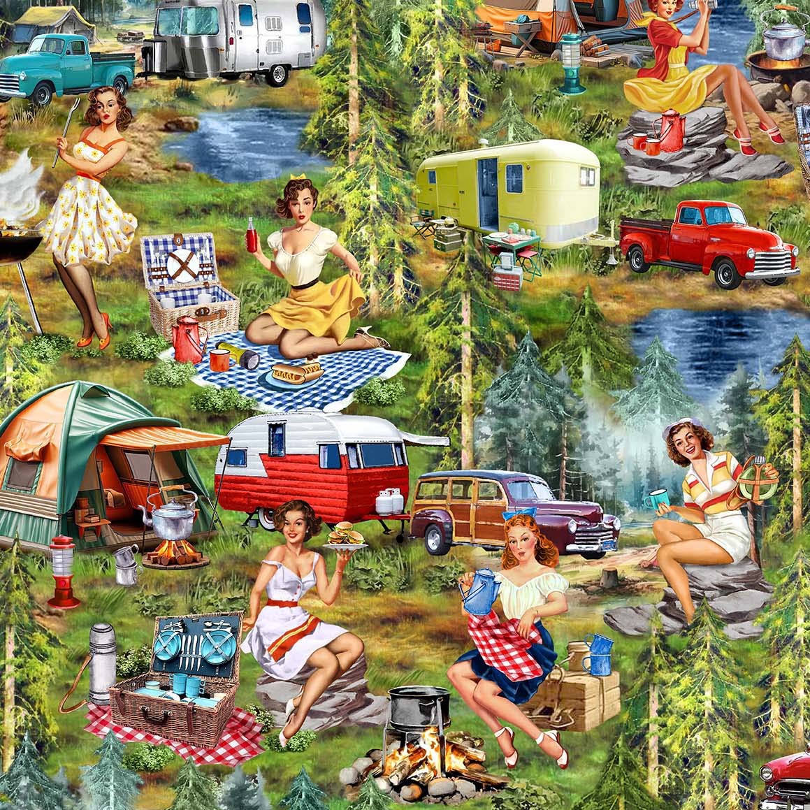 GIRLS GONE CAMPING