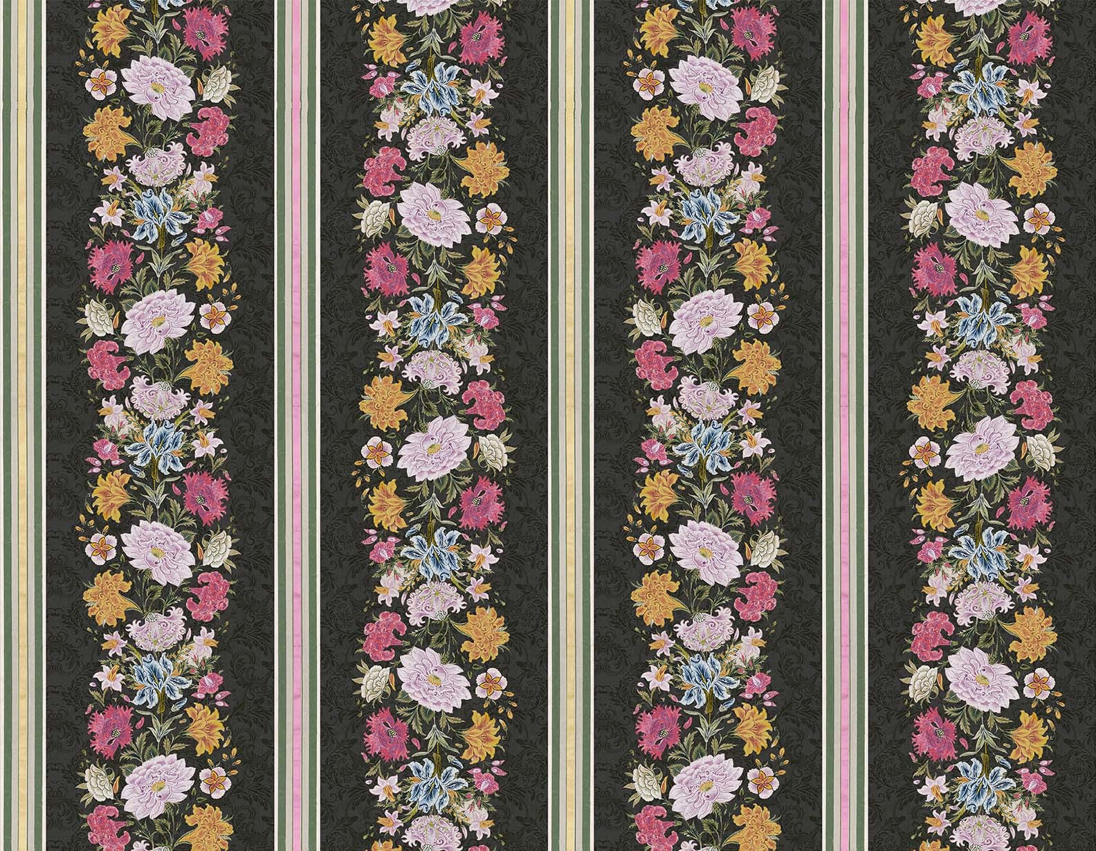 HERITAGE FLORAL STRIPE