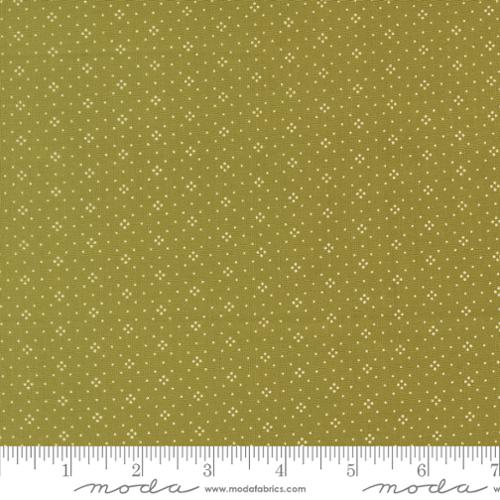 Larkspur and Linen Eyelet  Moss